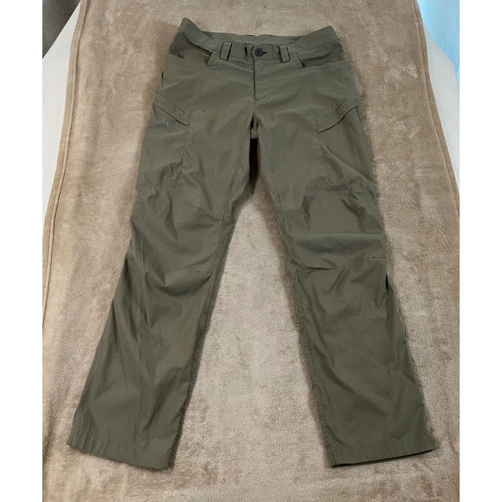 Kuiu Tiburon Hiking Cargo Pants Men's 34" Inseam Size 38(37) Green GOOD